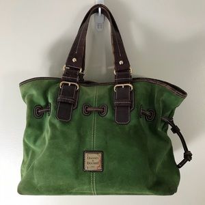 💰⬇️ Price Drop! Dooney & Bourke Suede Green Purse